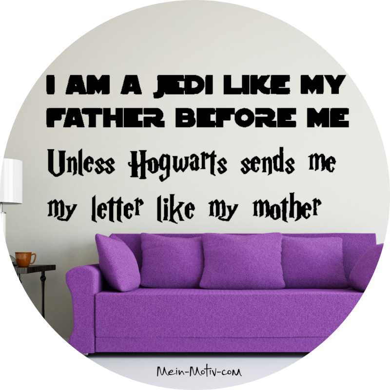 Preview: Wandtattoo 21024 I am a Jedi